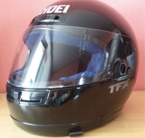 Motocyklová helma Shoei TFX rok 1990 vel XL