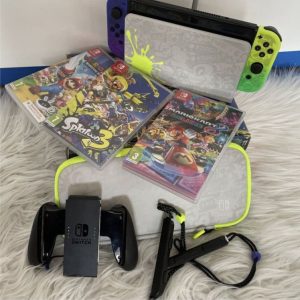 Nintendo Switch OLED - Splatoon 3 edice + SSD 32GB