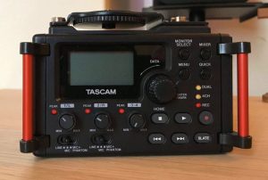 Digitális hangrögzítő: Tascam DR-60D Mkii