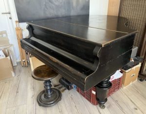 Gebrüder Stingl Wien antik zongora