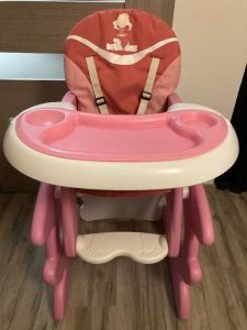 Detská jedálenská stolička 2v1