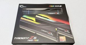 G.SKILL 32GB DDR5 6000MHz CL30 Trident Z5 NEO RGB