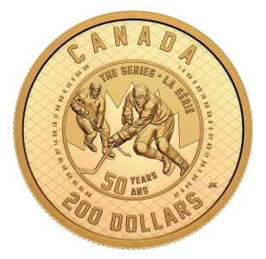 1 oz. Pure Gold Coin – 50th Anniversary of the Summit Series