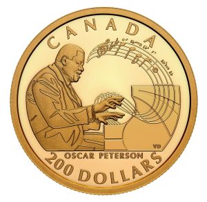 Pure Gold Coin – Celebrating Oscar Peterson