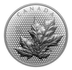5 oz. Pure Silver Coin – Maple Leaves in Motion