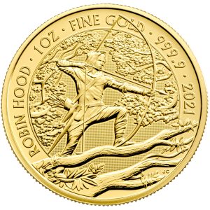 Robin Hood 2021 1oz Gold Bullion Coin