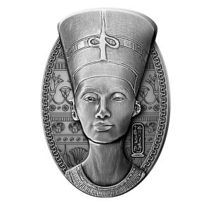 2023 200 Francs Fine Silver Coin - Nefertiti Bust