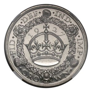 1927 George V Proof Wreath Crown