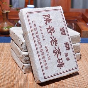 Chinese Old Puer Tea Pu Er Tea Pu-erh Compressed Pu'er Brick Puerh Old Black Tea