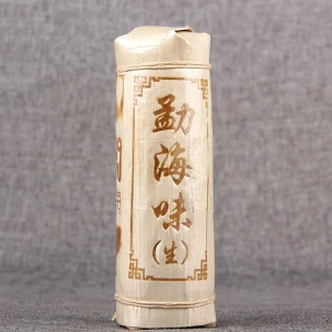 Organic Alpine Tree Tea Bamboo Shell Packaging Top-grade Pu'er Tea Cha Tea 200g