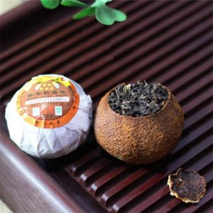 250g Yunnan Puerh Tea Orange Pu'er Tea Puer Cooked Tea Tangerine Peel Packaging