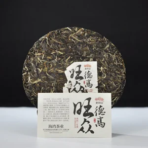 Old Comrade Puer LaoTongZhi Haiwan Cha Ecology Puer De Gao Wang Zhong Tea 400g