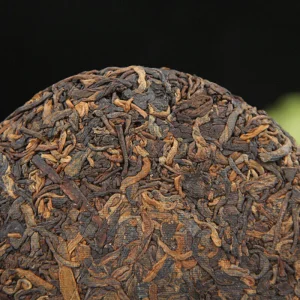 Pressed Tea Ancient Tree Puer Black Tea Cake Yunnan Organic Ripe Puer Tea 100g