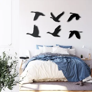 Geese Birds Art, Metal Birds Decor, Metal Wall Art, Metal Wall Decor, Home Decor