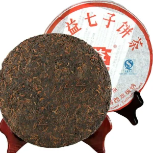 357g 100% Authentic TAETEA Nian Ripe Pu-erh Tea Menghai Dayi Puer Tea Green Food