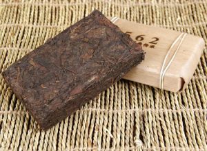 250g Yunnan Puer Shu Tea Top Grade Menghai Xing Hai Ripe Pu-erh 7562 Brick Old Tea