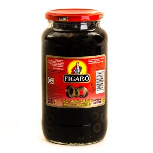 Olivy čierne - plátky (sklo) - 920 g