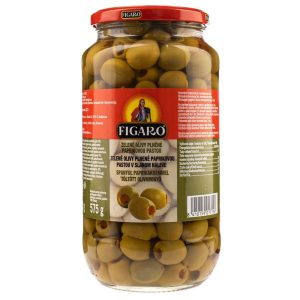 Green olives with pimento paste (glass) - 920 g