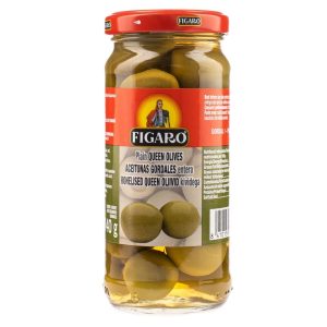 Green olives whole QUEEN (glass) - 240 g