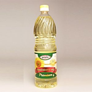 Slnečnicový olej Prémium (plast) - 1000 ml