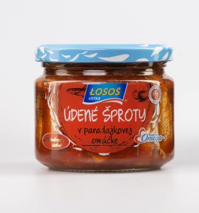 Udené šproty v paradajkovej omáčke - 250 g