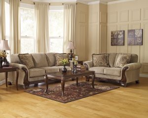 Sofa set with armchairs