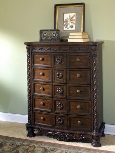 High chest of drawers