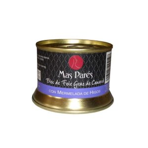 Duck foie gras with figs block Mas Parés (130gr)