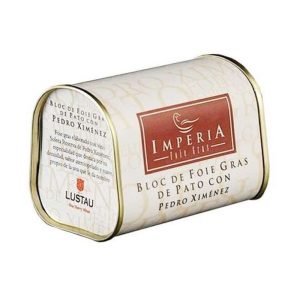 Duck foie gras block with Pedro Ximenez Imperia (130gr)