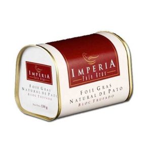 Duck foie gras block with truffle Imperia (130gr)