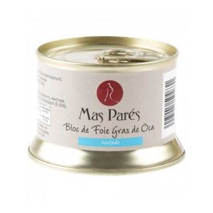 Block Goose foie gras nature truffled Mas Parés