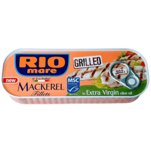 Rio Mare Grilled Mackerel Fillets in Extra Virgin Olive Oil - 120 g