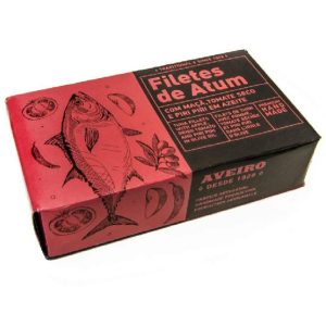 Aveiro Tuna fillet in olive oil Apple Dried tomato and Piri Piri 120g