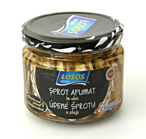 Údené šproty v oleji - 250 g