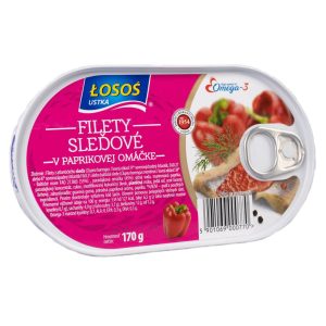 Herring fillets in paprika sauce - 170 g