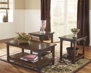 Living room table set