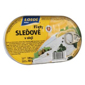 Filety sleďové v oleji - 170 g