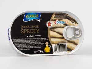 Smoked winter sprats in oil - 170 g
