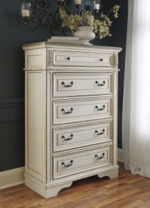 High chest of drawers with drawers