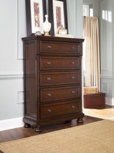 High chest of drawers