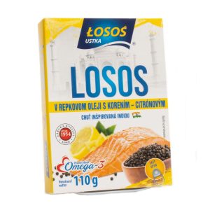 Losos v oleji s citrónovým korením - 110 g