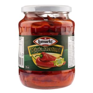 Red peppers quartered (glass) - 720 ml