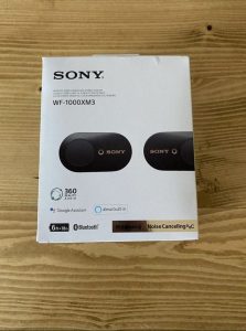 sluchatka Sony WF-1000XM3