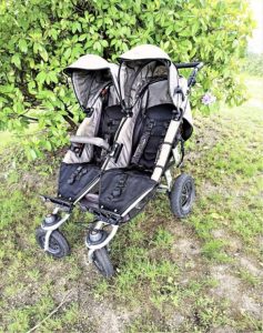 Stroller for two children TFK, combined, double stroller