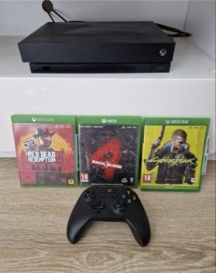 Xbox One X + 6 games
