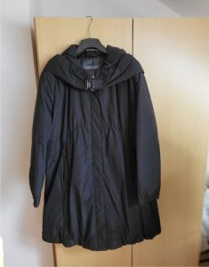 Nový černý kabát zn.FRANCO CALLEGARI