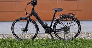 Electric bike under warranty.