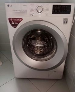 LG washing machine direct drive 7kg, A+++