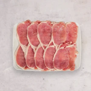 Unsmoked Back Bacon 1kg