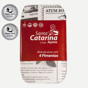 Tuna Fillets with 4 Pepper Santa Catarina 120g